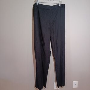 Able Alethea Drapey Wide Leg Trouser in Black Plus Size 20 New